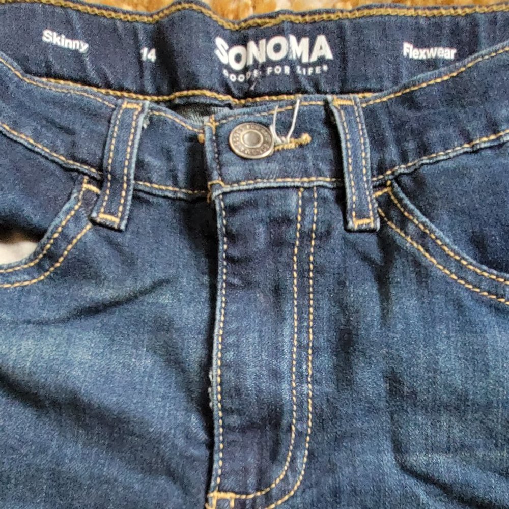 Sonoma boys skinny flexwear jeans